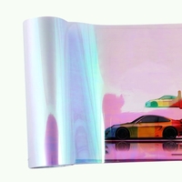 120 * 30cm Shiny Chameleon Auto Auto Styling Scheinwerfer Rückleuchten Translucent Film Lichter ändern Farbe Tint Auto Schutzfolie Aufkleber