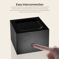 1200 Mbit / s Mesh Smart WiFi Router 2, 4 GHz & 5 GHz Dualband WiFi Repeater Mesh Drahtloses WiFi System WiFi Signal Extender 2PCS EU-Stecker