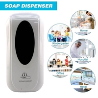 1200 ml automatischer Reinigungsflüssigkeitsspender Berührungsloser IR-Sensor Reinigungsflüssigkeitssprüher Automatischer Handreinigerhalter Spender Kein Bohren Wandmontierter Reinigungssprayerspender Induktionssprühmaschine für den öffentlichen Ra