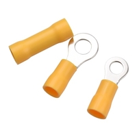 1200PCS Isolierte Draht Elektrische Steckverbinder Ring Folk Spaten Stumpfspleiße für Marine Auto Drähte Wissenschaftliche Projekte