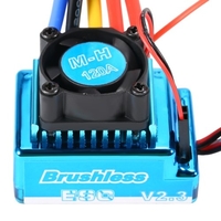 120A Brushless ESC Electric Geschwindigkeitsregler 5.8V / 3A BEC für 1/8 1/10 RC Auto
