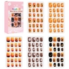 120Pcs / Set DIY nette selbstklebende Nagelspitzen