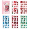 120Pcs / Set DIY nette selbstklebende Nagelspitzen
