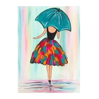 12*16 Zoll DIY 5D Diamant Malerei Kit Vollbohrer Diamant Malerei Frauen Rückansicht Muster Acryl Strass Mosaik Malerei Handwerk Home Wall Decor Geschenk Rahmenlos