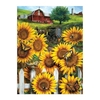 12*16 Zoll Sonnenblume DIY 5D Diamant Malerei Kit Vollbohrer Diamant Malerei Blumenmuster Acryl Strass Mosaik Malerei Handwerk Home Wall Decor Geschenk Rahmenlos