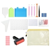 126 Stück DIY Diamanten Malwerkzeuge und Zubehör Kits