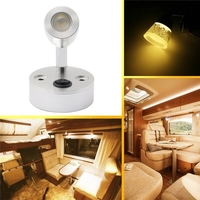 12V Led Leselampe RV Boot Nachttischlampe Kopf Flexibler Schlauch zum Studieren Lesen Arbeiten Camping