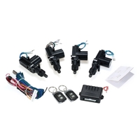 12V Universal Auto Fernbedienung Zentralverriegelung Kit Keyless Entry System mit 2 Fernbedienung Unterstützung Trunk Pop