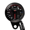 12V Universal Motorrad Tachometer Tachometer Gauge mit LED Hintergrundbeleuchtung