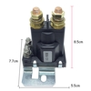 12VDC 500A AMP Starkstrom 4 Pin SPST-Auto-Startrelais Schütz doppelte Batterien Isolator Aus Ein-Control für Multi-Batteriesystem Gabelstaplertechnik Automotive