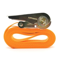 13 FT Porable Heavy Duty binden Cargo Strap Gepäck Lashing starke Ratchet Strap Gürtel mit Metallschnalle