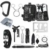 13 in 1 Professionelle Multifunktions Erste-Hilfe-Kit SOS Notfall Camping Survival Ausrüstung Kit Outdoor Taktische Wanderausrüstung Multi Werkzeug