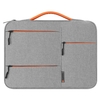 13 Inch Universal Business Laptop Handbag Waterproof Multiple-layer Protection PU Handle
