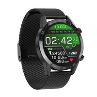 1, 3 "Smart Watch Full Touchscreen Herzfrequenz- und EKG-Monitor Blutdruck- und Sauerstofferkennung Sicherer Schlaf Multisportmodus IP68 Wasserdichte Smartwatches Healthy Tracker Kompatibel mit Android / iOS