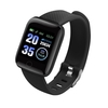 1, 3 Zoll Touchscreen Smart Armband Sportuhr Wasserdicht Fitness Tracker Blutdruck Herzfrequenz Blut Sauerstoffmonitor Grün
