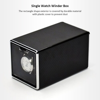 1301B Single Watch Winder Box für Automatikuhr 3 Modi Automatische Drehwickler Rechteck Stummschachtel Mechanische Uhrenbeweger