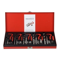 131Pcs Abgeschraubtes Gewinde Helicoil-Reparatursatz Set Metrisch M5 M6 M8 M10 M12