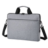 13, 3-Zoll-Laptoptasche Große Kapazität Kratzfeste Spritzwassergeschützte Laptop-Schutztasche aus Oxford-Gewebe Schwarz