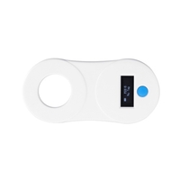 134, 2 kHz Tier-Chip-Scanner Tragbares Tier-Chip-Scan-Tool Geflügel-Haustier-Management-Chip-Scanner OLED-Display für Huhn,  Ente,  Katze,  Hund,  Tieridentifikation
