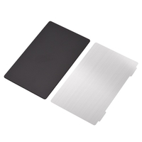 135 x 80 mm Federstahl zum Entfernen,  flexible Druckplatte,  Druckbett + magnetischer Aufkleber mit selbstklebender Rückseite,  einfache Entfernung,  kompatibel mit LCD/DLP/SLA UV 3D-Drucker Anycubic Photon/Photon S