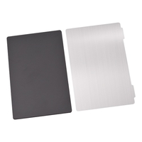135 x 80 mm Federstahl zum Entfernen,  flexible Druckplatte,  Druckbett + magnetischer Aufkleber mit selbstklebender Rückseite,  einfache Entfernung,  kompatibel mit LCD/DLP/SLA UV 3D-Drucker Anycubic Photon/Photon S