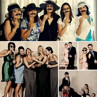 13st Foto Props Maske Set für Hochzeit Geburtstag Party paar Fotos Hat Gläser Bowknot kreative Weihnachtsdekoration
