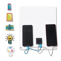 13W 5V Solarpanel mit Dual USB Port 2PCS Karabiner Polykristalline Silizium Solarzelle für Outdoor Camping Klettern Wandern Reisen Kompatibel für iPhone Smartphones