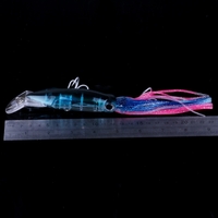 14 cm / 40g Bionic Squid Köder Künstliche Angelköder Harte Tintenfisch Röcke Octopus Lure Trolling Fischköder Angelgerät