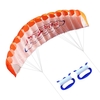 1, 4 m bunter Doppelflugschnur Wing Kite Stunt Power Kite Soft Giant Flying Kite Sports Beach Kite