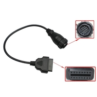 14 Pin auf 16 Pin OBDII Kabel Stecker auf Buchse Adapter Auto Diagnose OBD2 Kabel für Mercedes Benz Sprinter