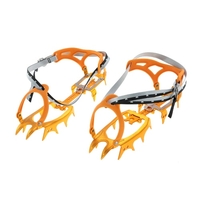 14-Punkte-Superleichte Halbstarre Steigeisen Aluminiumlegierung Crampon Streckverband Berg Glacier Reisen