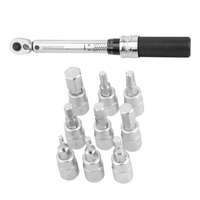 1/4 "DR 1-25Nm Mini Einstellbare Bike Drehmomentschlüssel Set Fahrrad Befestigungswerkzeuge Kit Ratsche Mechanische Drehmomentschlüssel Manuelle Schraubenschlüssel