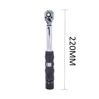 1/4 "DR 2-14Nm Fahrrad Drehmomentschlüssel Set Fahrradreparaturwerkzeuge Kit Ratsche Mechanische Drehmomentschlüssel Handschlüssel