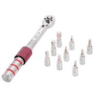 1/4 "DR 2-15Nm Mini Einstellbare Bike Drehmomentschlüssel Set Fahrrad Repair Tools Kit Ratsche Mechanische Drehmomentschlüssel Manuelle Schraubenschlüssel