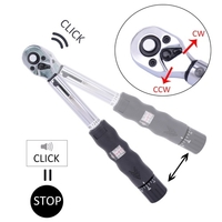 1/4 "DR 2-24Nm Fahrrad Drehmomentschlüssel Set Fahrradreparaturwerkzeuge Kit Ratsche Mechanische Drehmomentschlüssel Handschlüssel