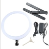 14 "RGB-Multicolor-LED-Ringlicht 240pcs LEDs stufenlose Beleuchtung Dimmable Füllen-Lichtlampe für Selfie-Make-up-Kamera-Telefon-Videoaufnahme