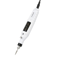 14 stücke 100 V-240 V Mini Elektrische Grinder Bohrer Variable Geschwindigkeit Rotary Gravur Stift Schnitzen Werkzeug Set zum Fräsen Polieren