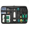 14-teiliges tragbares Ethernet-Netzwerk Hardware-Beutel-Tool Netzwerk-LAN-Kabel-Crimper-Zange Tools Kit Netzwerkreparatur-Tool-Set Testkabel für Netzwerkkabel mit doppeltem Verwendungszweck