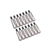 14 tlg. Chrom Ventildeckelschraubensatz Small Block Fit für Chevy 283 305 327 350 383 396 427 454 502 SBC BBC Stud Kit