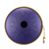 14 Zoll 14 Hinweis Handpfanne aus legiertem Stahl C-Ton Manuelle Percussion-Handpfannentrommel mit Ebenholz-Trommelstöcken