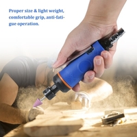 1/4 Zoll High Speed Air Grinder 22000RPM Mini Air Die Grinder Kit Pneumatische Werkzeuge Set Polierschleifer Poliermaschine Graviermühle Luftmühle