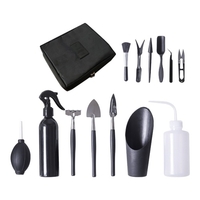 14PCS Bonsai Sukkulenten Umpflanzen Mini Pflanzen Handwerkzeuge