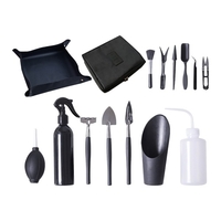 14PCS Bonsai Sukkulenten Umpflanzen Mini Pflanzen Handwerkzeuge