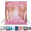1.5 * 3m / 4.9 * 9.8ft Video Studio Foto Hintergrund Hintergrund Digital gedruckt blau Klassische Wand Holzboden Muster für Teenager Erwachsene Kind Kinder Porträt Fotografie