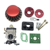 15 mm Vergaser-Luftfilter-Kit für 2-Takt 43 cc 47 cc 49 cc Scooter ATV