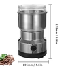 150 Watt 300 ml Edelstahl Elektrische Kaffeemaschine Bohnenmühle Mixer für Küche Büro Heimgebrauch Körner Schleifmaschine
