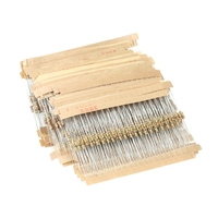 1500 stücke 75 Werte 1 ohm zu 10 Mt ohm 1/4 Watt 5% Kohlefilm Widerstände Sortiment Kit Elektronische Komponenten