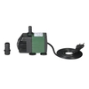 1500L / H 25W Tauchwasserpumpe für Aquarium Tabletop Brunnen Teich Wasser Gärten und Hydroponik Systeme mit 2 Düsen AC110V