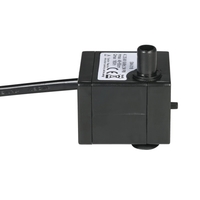 150L / H 2W Tauchwasserpumpe für Aquarium Tabletop Brunnen Teich Wasser Gärten und Hydroponische Systeme mit einer Düse 4.9ft (1.5m) Netzkabel AC220-240V