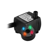 150L / H 2W Tauchwasserpumpe mit 4 LED-Licht Ultra leise für Teich Aquarium Tabletop Brunnen Hydroponics 4.9ft (1, 5 m) Netzkabel